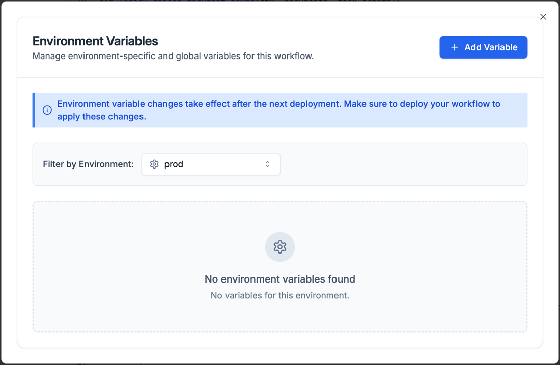 Environment Variables - Sample Healthcare