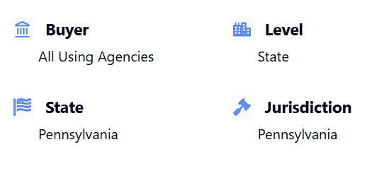 SLED contract page header and summary