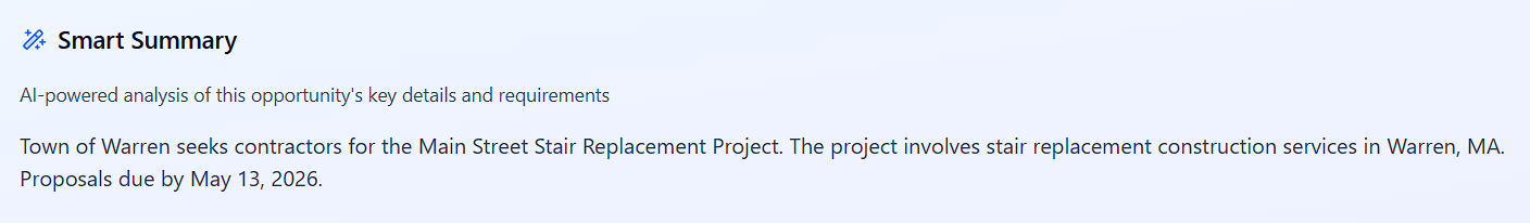 Why it matches section expanded on a recommendation card
