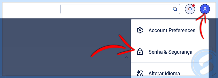 cPanel - Alterar senha
