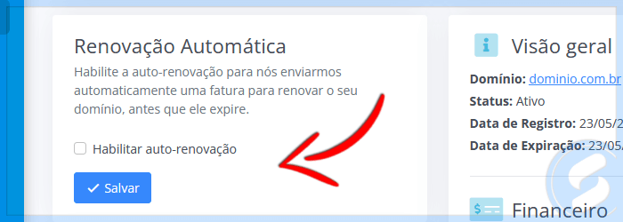 Domínios SAN - Renovação