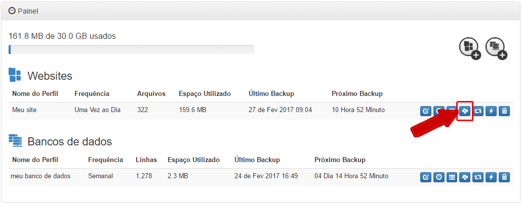 Cloud Backup - Download