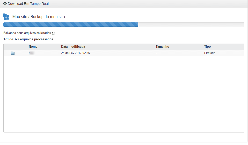 Cloud Backup - Download