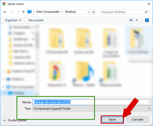 Cloud Backup - Download