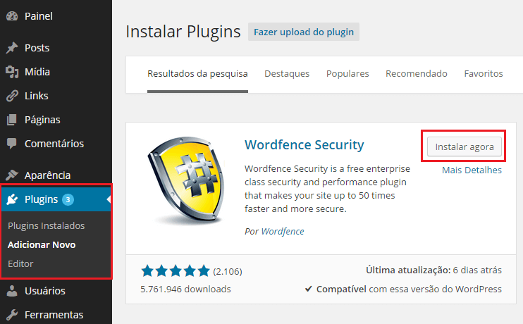 WordPress - Wordfence