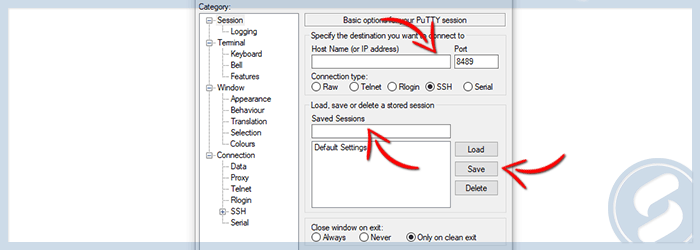 PuTTY - Acesso SSH