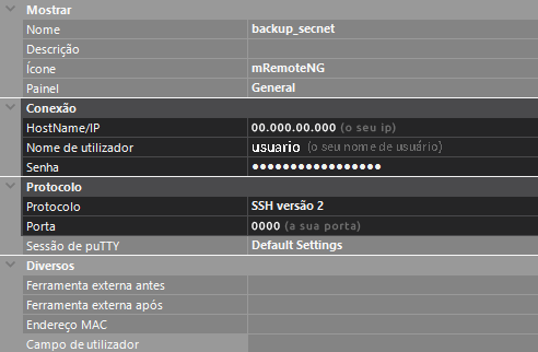 Como fazer backup do site via SSH no Cloud Server - Acessando Cloud Server - SECNET