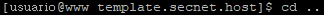 Como fazer backup do site via SSH no Cloud Server - Comando cd .. - SECNET