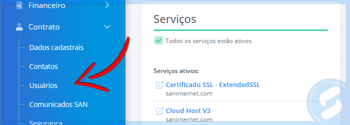 Usuários SAN