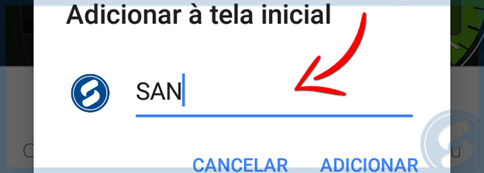 Atalho SAN - Android