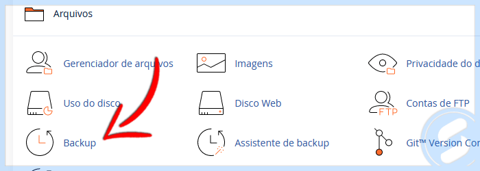 cPanel - Backup