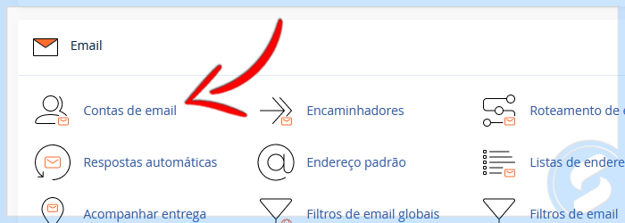 cPanel - E-mail - Contas