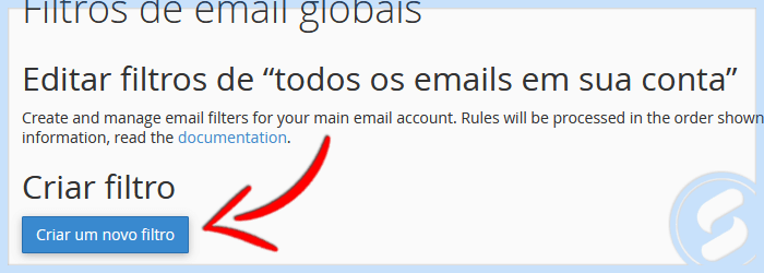 cPanel - E-mail - Filtros