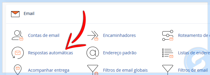 cPanel - E-mail - Respostas automáticas