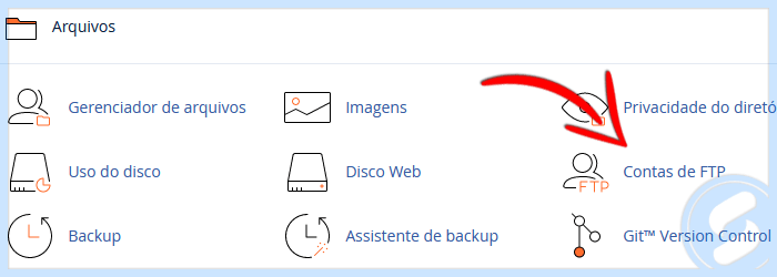 cPanel - Contas FTP