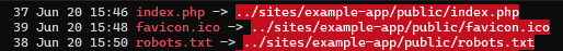 Laravel - Links simbólicos