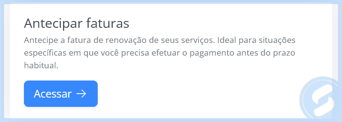 Antecipar fatura