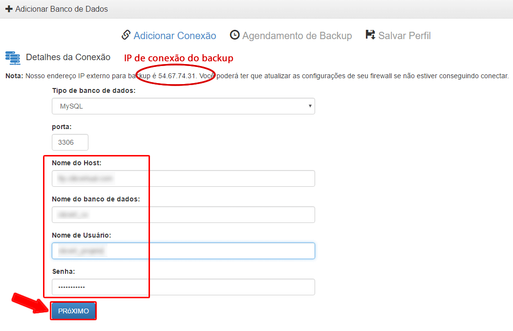 Backup - Banco de dados