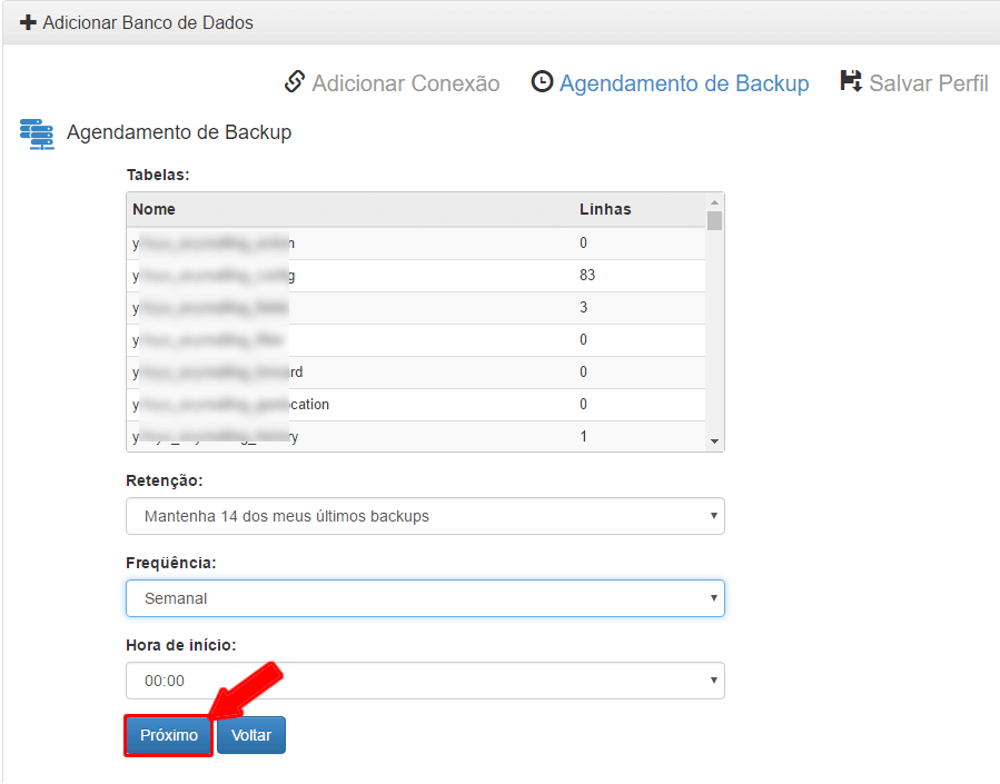 Backup - Banco de dados
