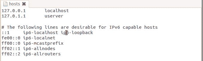 Como editar o arquivo hosts - Linux 2