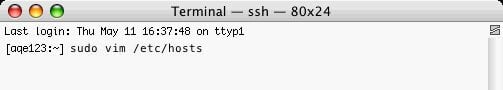 Como editar o arquivo hosts - Mac OS 1