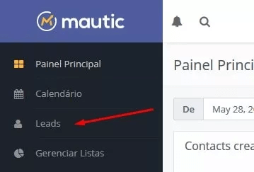 Como importar contatos no Mautic