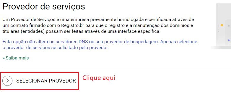 Registro.br - Provedor de serviços