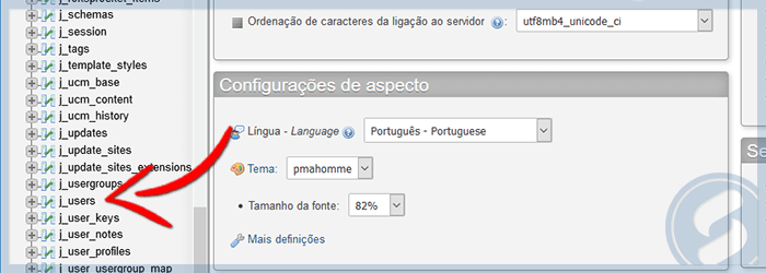 PhpMyAdmin - Banco de dados