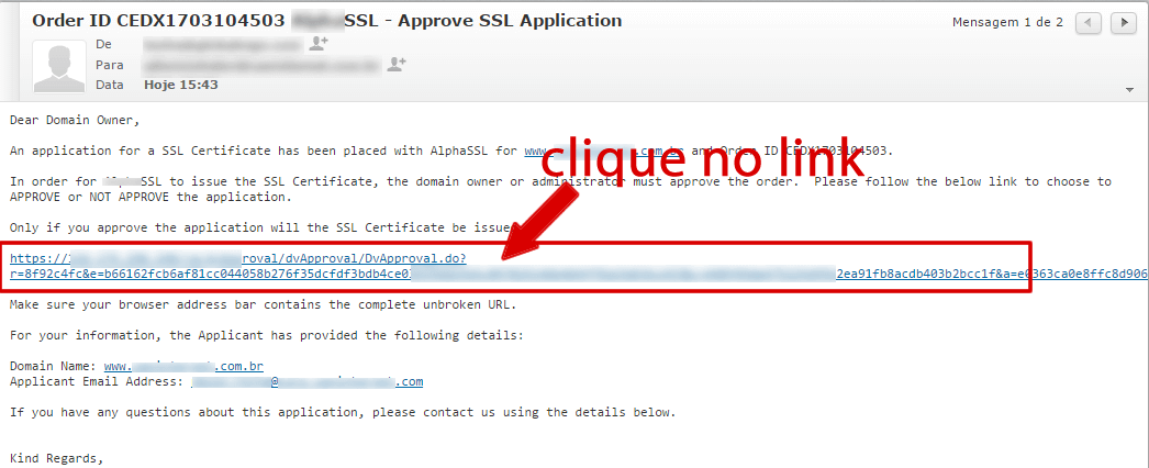 GlobalSign - E-mail