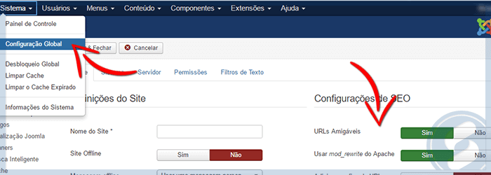 Joomla - URL amigável