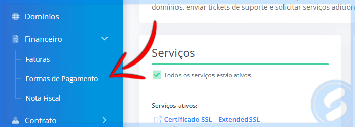 Formas de Pagamento SAN