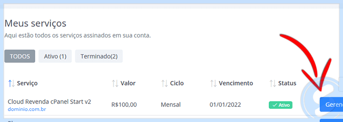 Serviço SAN - Revenda
