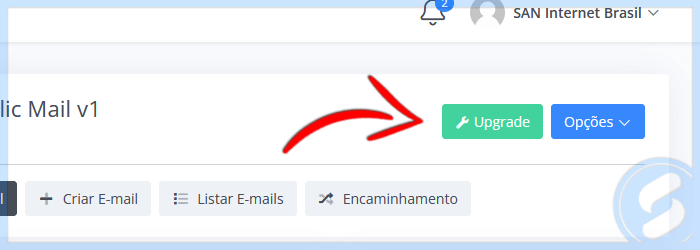 Serviço SAN - Upgrade