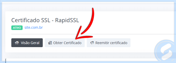 SAN SSL - RapidSSL Obter certificado