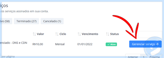Serviço SAN - Cloudflare