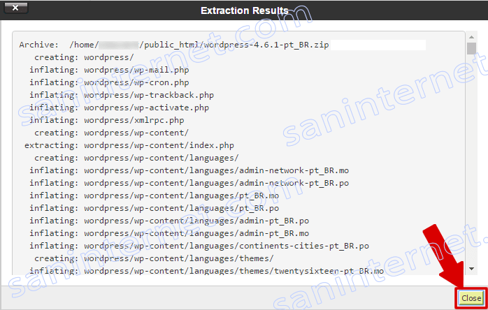 cPanel - Arquivos - Gerenciador