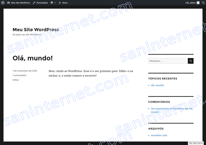 WordPress - Site