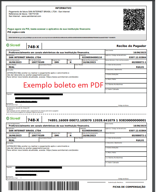 Boleto PDF