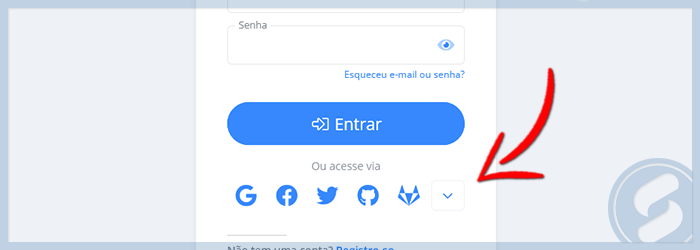 Login com rede social