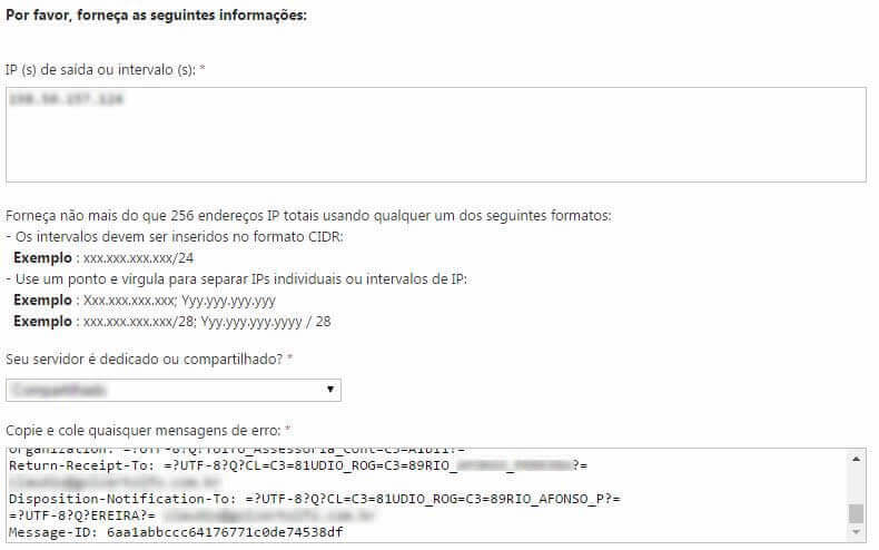 Outlook - Blacklist