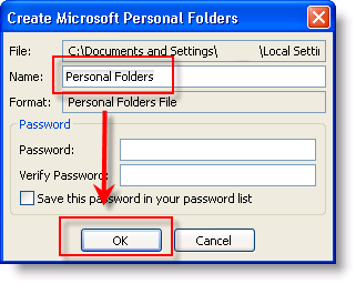 Outlook 2007 - Backup