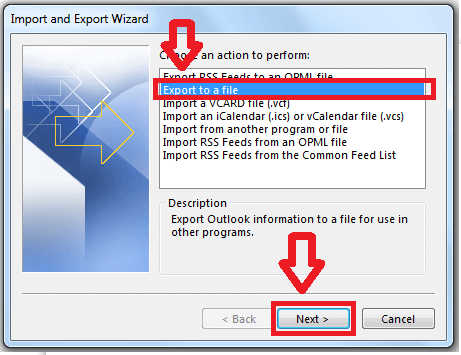 Outlook 2010 - Exportar mensagens