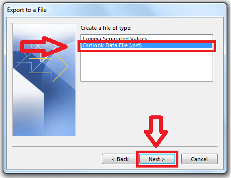 Outlook 2010 - Exportar mensagens