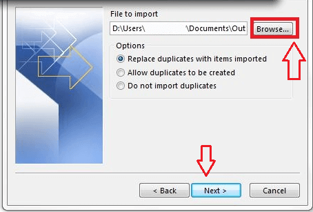 Outlook 2010 - Importar mensagens