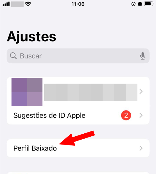 iOS - Ajustes