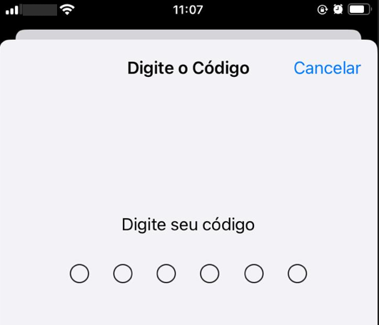 iOS - Senha