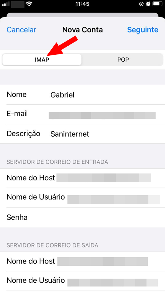 iOS - IMAP