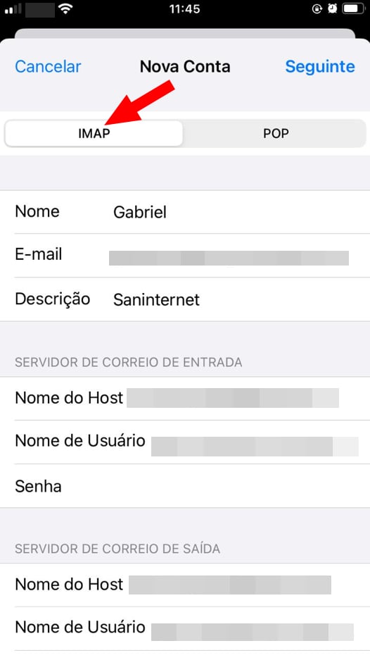 iOS - IMAP