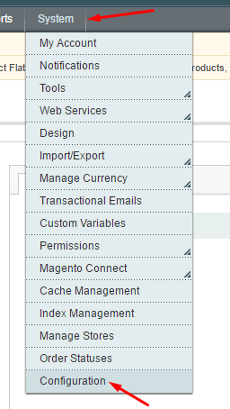 Magento 1 - Configuração