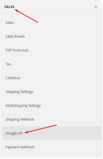 Magento 2 - Google